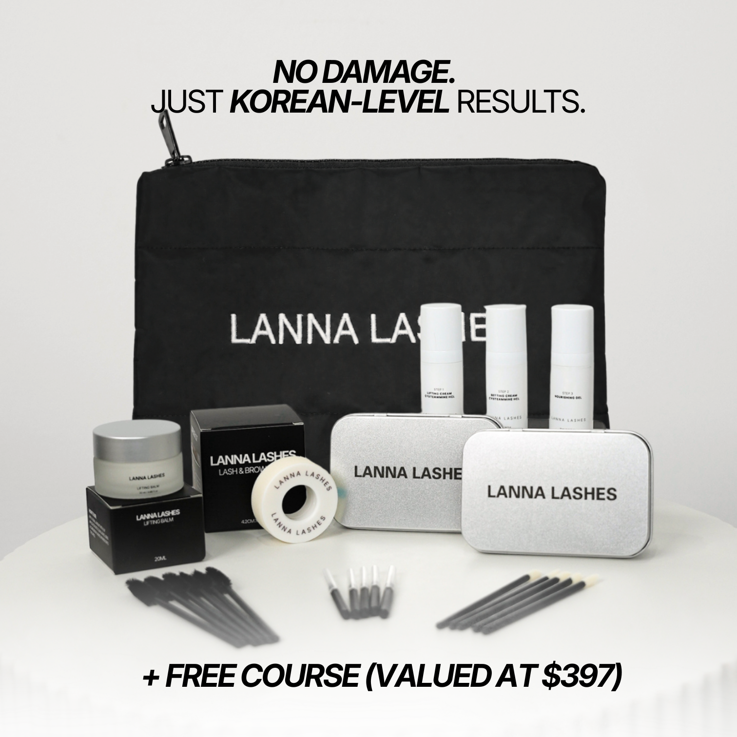 Korean Lash Lift Kit +Free Course
