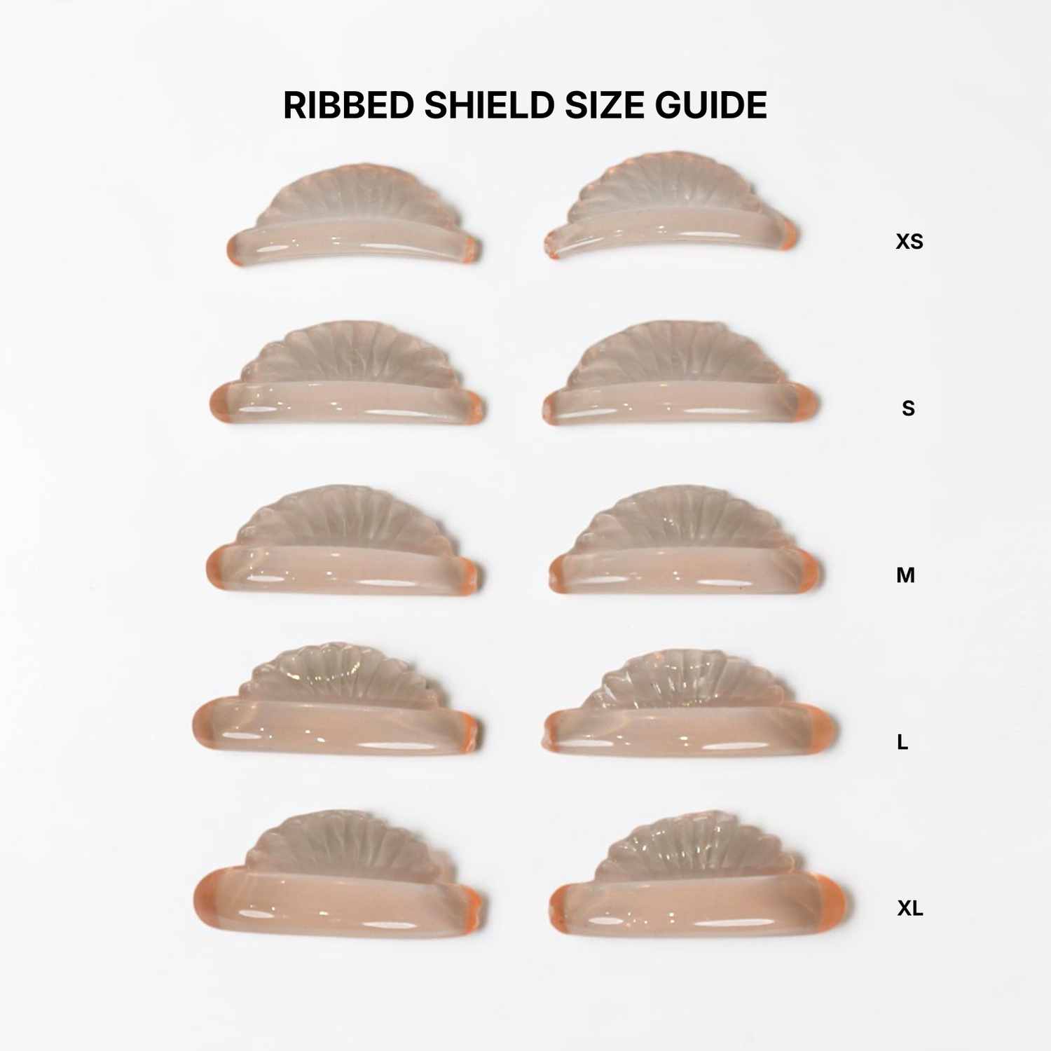 Glueless Ribbed Lash Shield
