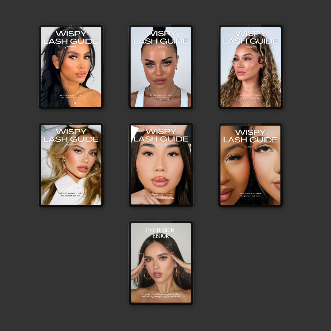 BUNDLE: Wispy Lash Guide Part 1-6 + Eye Design eBook